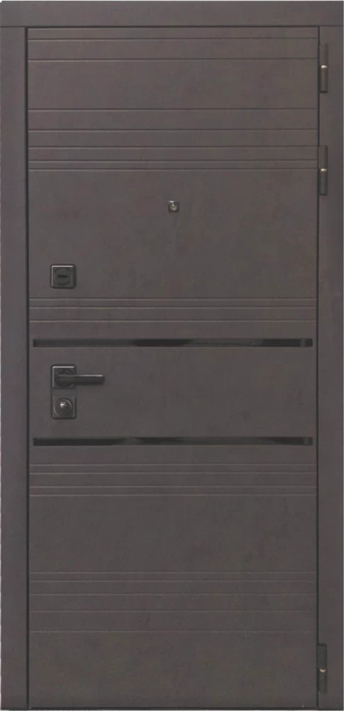 Входная дверь ДвериПРО L-43 ФЛ-707 (10мм, белый софт) DPRO196584 внешняя сторона