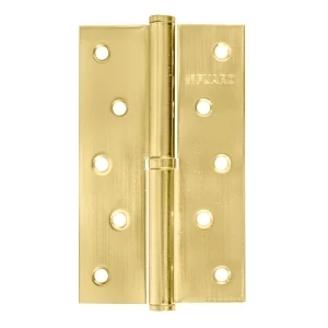 Петля съемная IN5430SL-BL SB левая (413/BL-5 125x75x2,5) мат. золото БЛИСТЕР