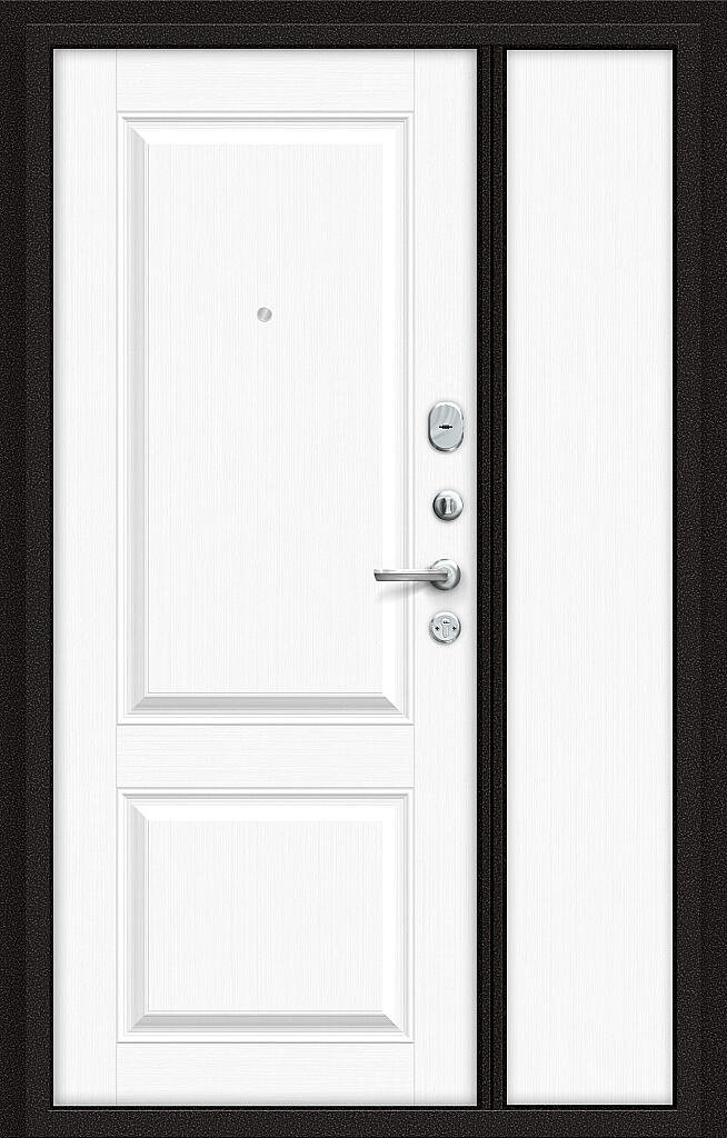 Входная дверь Optim X-2 7 см Антик Медный/Белый клен BR6176 внутренняя сторона